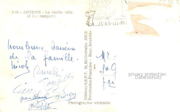 Antibes Alpes Maritimes Remparts et vieille ville – Bild 2