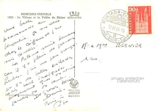 Montana-Vermala Fliegeraufnahme avec Vallee du Rhone – Bild 2