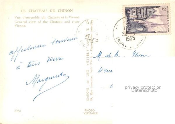 Chinon Indre et Loire Chateau – Bild 2