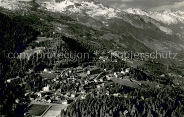 Montana Crans Fliegeraufnahme