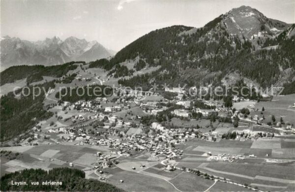 Leysin Vue aerienne