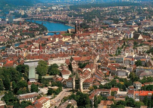 Basel BS Fliegeraufnahme