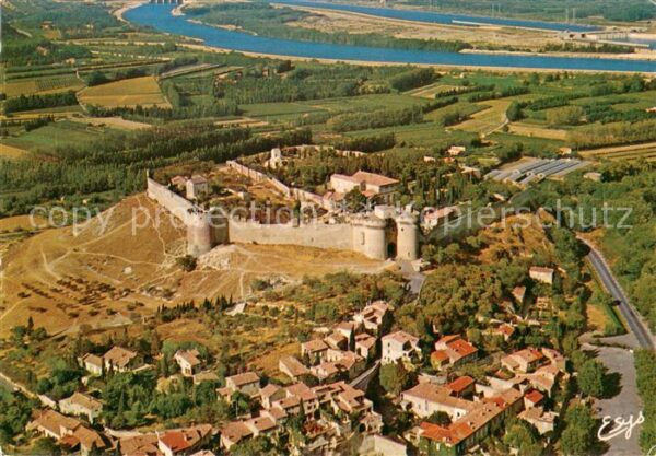 Villeneuve-les-Avignon Le Fort Saint Andre eleve sur le Mont A