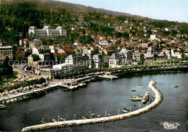 Evian-les-Bains Haute Savoie Vue aerienne