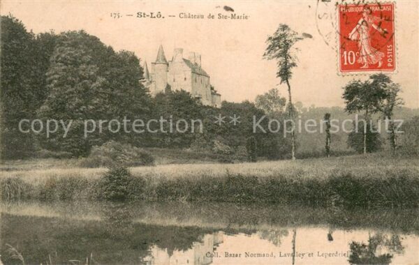 Saint Lo Chateau de Sainte Marie