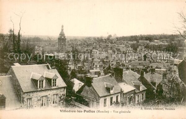 Villedieu-les-Poeles Vue Generale