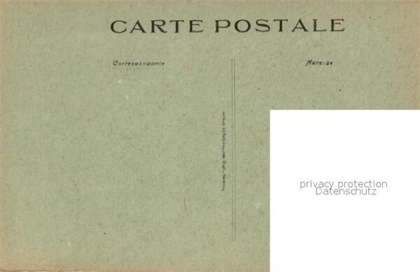 Clisson Chateau XIV siècle Dessin Künstlerkarte – Bild 2