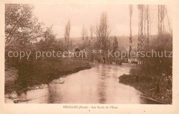 Menilles Les bords de l'Eure