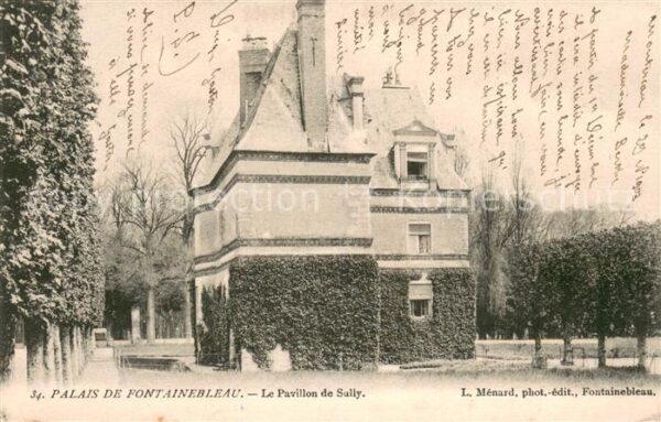 Fontainebleau Seine et Marne Palais de Fontainebleau Pavillon de Sul