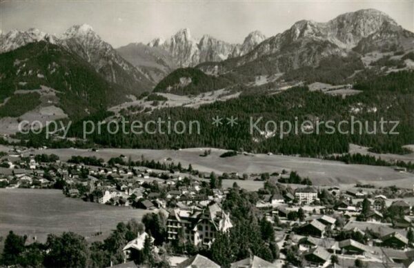 Chateau-d Oex Gummfluh Rocher du Midi Alpen Fliegerau