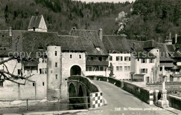 Saint Ursanne Pont sur le Doubs