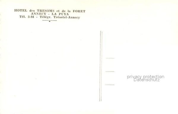 Annecy Haute-Savoie Hotel des Tresoms et de la Foret La Puy – Bild 2