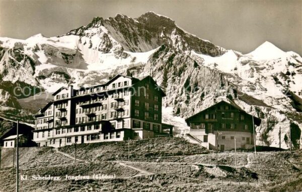 Kleine Scheidegg Interlaken mit Jungfrau