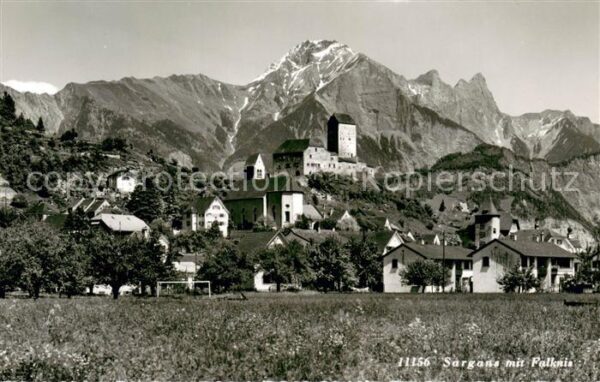Sargans mit Falknis