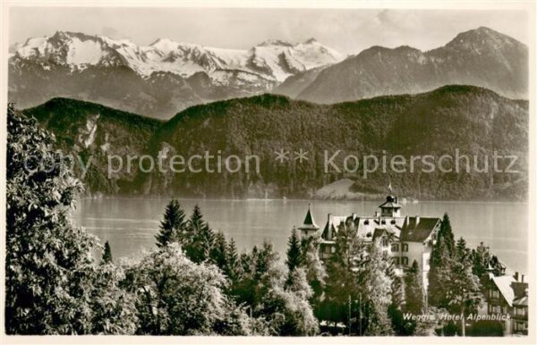 Weggis Vierwaldstaettersee Hotel Alpenblick