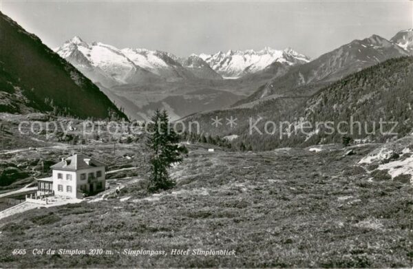 Simplonpass Hotel Simplonblick