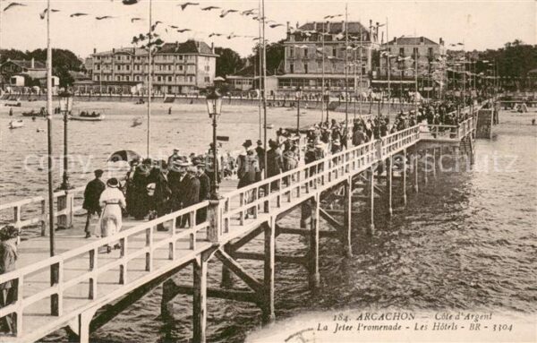 Arcachon 33 La Jetee Promenade Les Hotels