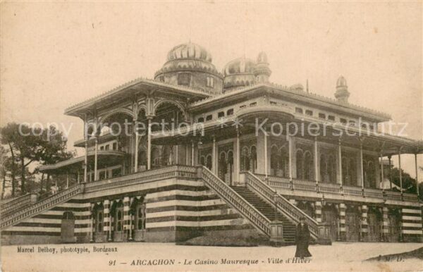 Arcachon 33 Le Casino Mauresque Ville d_Hiver