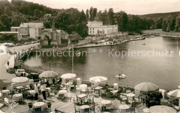 Bagnoles-de-l Orne Vue sur le Lac et le Casino