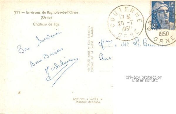 Bagnoles-de-l Orne Chateau de Fay – Bild 2