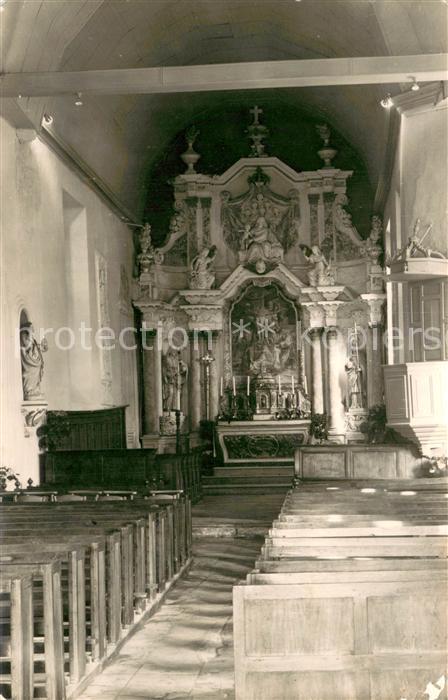 Habloville Interieur de l'Eglise