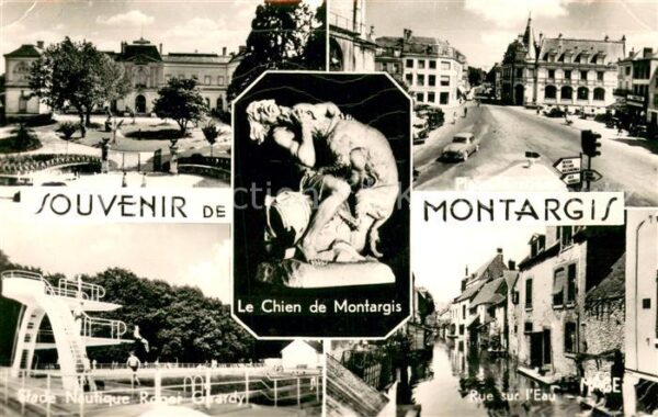 Montargis Loiret Hotel de Ville Stade Nautique Roger Gir