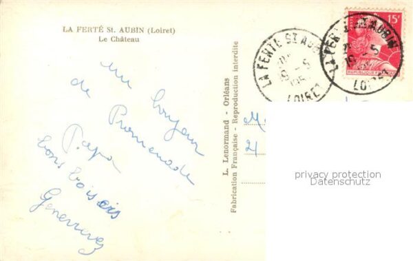 La Ferte-Saint-Aubin Le Chateau – Bild 2