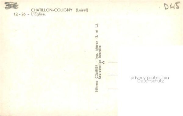 Chatillon-Coligny Eglise – Bild 2