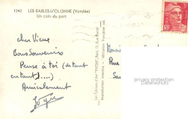 Les Sables-d Olonne Un coin du port – Bild 2