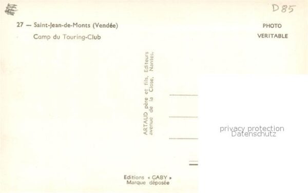Saint-Jean-de-Monts Camp du Touring Club – Bild 2