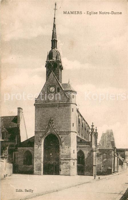 Mamers 72 Eglise Notre Dame