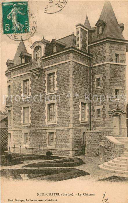Neufchatel-en-Saosnois Chateau