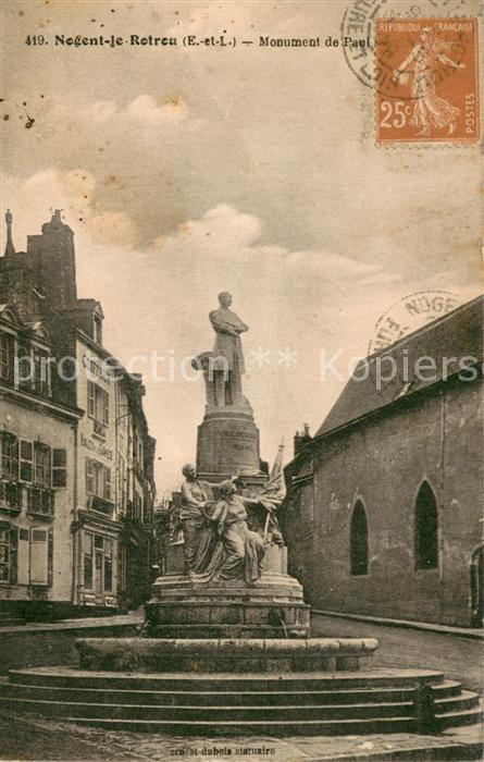 Nogent-le-Rotrou Monument de Paul