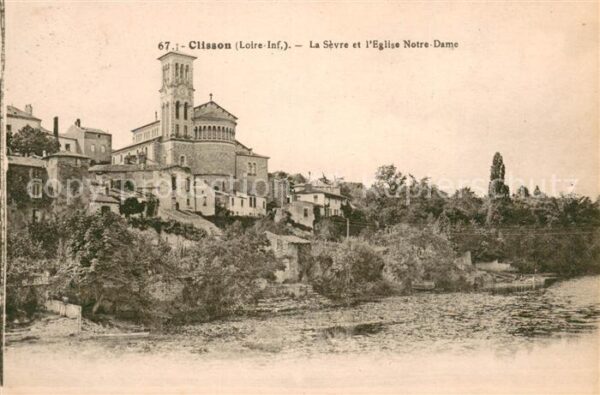 Clisson La Sèvre et L_Eglise Notre Dame