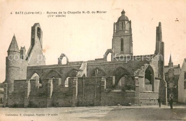 Batz-sur-Mer Ruines de la Chapelle