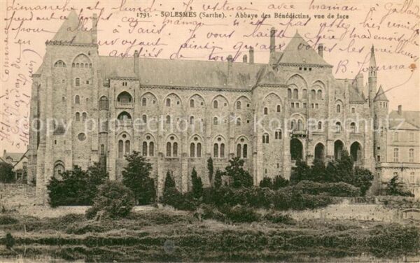 Solesmes Sarthe Abbaye