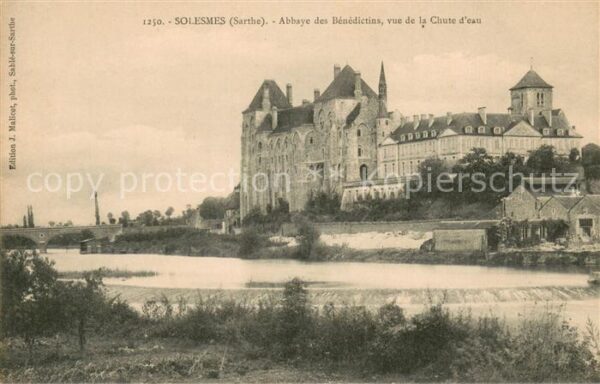 Solesmes Sarthe Abbaye des Benedictins