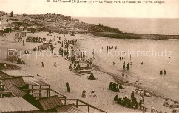 Batz-sur-Mer Plage Ponte de Pierre-Logue