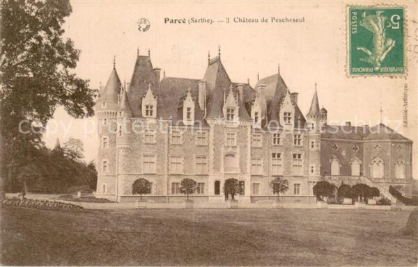 Parce-sur-Sarthe Chateau de Pescheseul