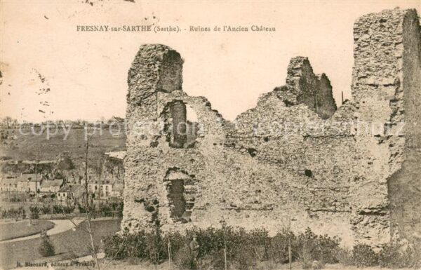 Fresnay-sur-Sarthe Ruines de L_Ancien Chateau