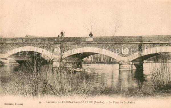 Fresnay-sur-Sarthe Pont de St-Aubin
