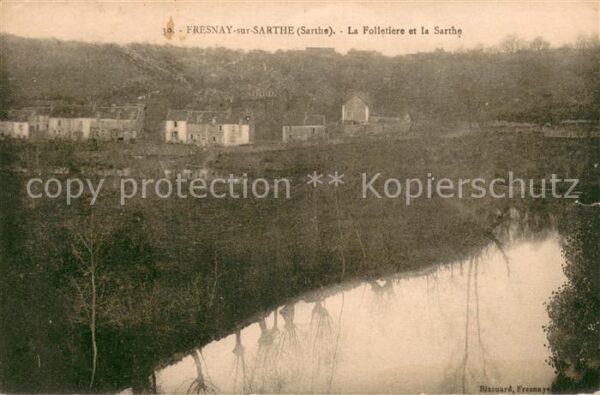 Fresnay-sur-Sarthe La Folletiere et la Sarthe