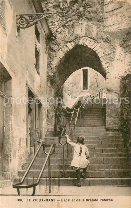 Le Vieux Mans Escaller de la Grande Poterne
