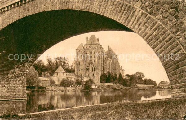 Solesmes Sarthe Abbaye St-Pierre Pont
