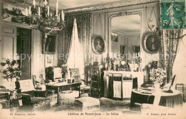 Ermenouville Chateau de Mesnil-Jean Salon