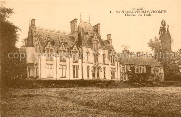 Saint-Sauveur-le-Vicomte Chateau du Lude