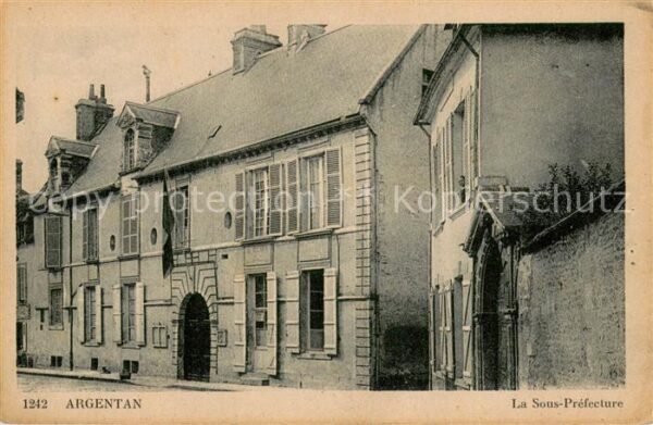 Argentan La Sous Prefecture
