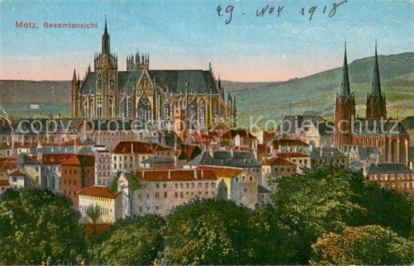 Metz  57 Moselle Gesamtansicht