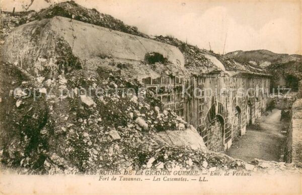 Verdun Meuse Les Ruines de la Grande Guerre