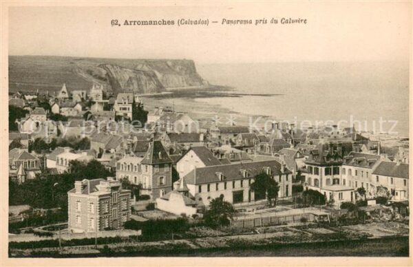 Arromanches-les-Bains Panorama pris du Calvaire
